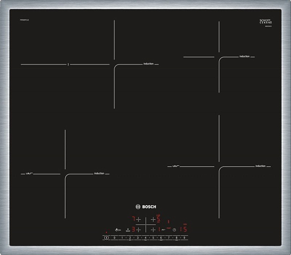 Индукционная варочная панель Bosch PIF645BB1E preview 1