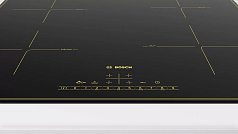 Индукционная варочная панель Bosch PIE611FC5R на 4 конфорки, шириной 59.2 см, черный Индукционная варочная панель Bosch PIE611FC5R на 4 конфорки, шириной 59.2 см, черный