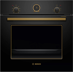 Духовой шкаф Bosch HIJN10YB0R , электрический, шириной 59.4 см, черный, AquaClean очистка
