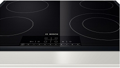 Электрическая варочная панель Bosch PKF 646F17 на 4 конфорки, шириной 58.3 см, черный Электрическая варочная панель Bosch PKF 646F17 на 4 конфорки, шириной 58.3 см, черный
