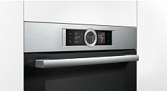 Духовой шкаф Bosch HBG656RS1 , электрический, шириной 59.4 см, нержавеющая сталь, традиционная очистка