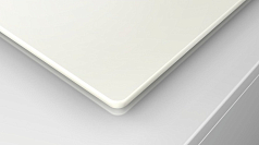 Газовая варочная панель Bosch PPP 611B91E на 4 конфорки, шириной 59 см, жемчужно-белый