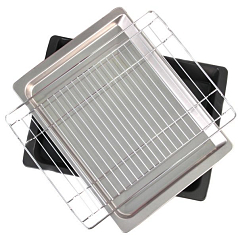 Духовой шкаф Bosch HBG 43T450 , электрический, шириной 59.5 см, нержавеющая сталь, EcoClean очистка