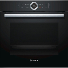 Духовой шкаф Bosch HBG 632 BB1S , электрический, шириной 59.4 см, черный, традиционная очистка