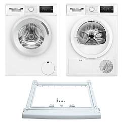 Комплект Bosch Serie 4 (WAN280L5SN, WTH85VL5SN, WTZ20410)