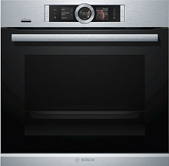 Духовой шкаф Bosch HRG636XS6 , электрический, шириной 59.4 см, нержавеющая сталь, EcoClean очистка