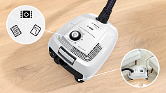 Пылесос Bosch BGL38WH2