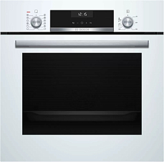 Духовой шкаф Bosch HIJ557YW0R , электрический, шириной 59.4 см, белый, EcoClean очистка