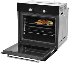 Духовой шкаф Bosch HBG 23B460R , электрический, шириной 59.5 см, черный, EcoClean очистка