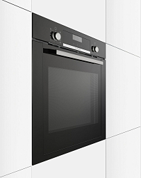 Духовой шкаф Bosch HBA337BB0R , электрический, шириной 59.4 см, черный, EcoClean очистка
