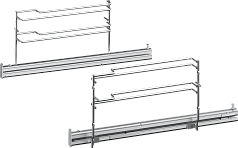 Комплект телескопических направляющих Bosch HEZ638D18