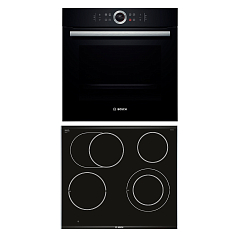 Комплект Bosch Serie 8 (PKN675DP1D, HBG634BB1) Комплект Bosch Serie 8 (PKN675DP1D, HBG634BB1)