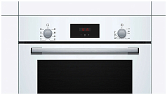 Духовой шкаф Bosch HBF113BV1S , #MN_CONNECTTYPE#, шириной 59.4 см, белый, традиционная очистка