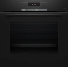 Духовой шкаф Bosch HBA471BB0S , электрический, шириной 59.4 см, черный, пиролитическая очистка Духовой шкаф Bosch HBA471BB0S , электрический, шириной 59.4 см, черный, пиролитическая очистка