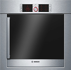 Духовой шкаф Bosch HBR 36B650 , электрический, шириной 59.5 см, нержавеющая сталь, традиционная очистка