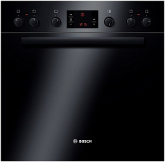 Духовой шкаф Bosch HEA 23B260 , электрический, шириной 59.5 см, черный, традиционная очистка