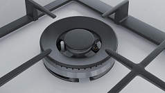 Газовая варочная панель Bosch PCH6A2M90R на 4 конфорки, шириной 58.2 см, белый Газовая варочная панель Bosch PCH6A2M90R на 4 конфорки, шириной 58.2 см, белый