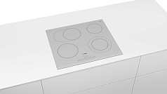 Электрическая варочная панель Bosch PKN652FP1E на 4 конфорки, шириной 59.2 см, белый Электрическая варочная панель Bosch PKN652FP1E на 4 конфорки, шириной 59.2 см, белый