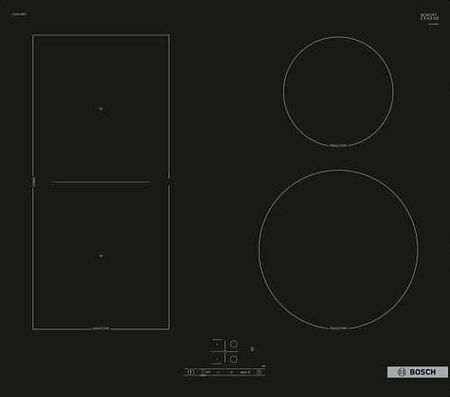 Индукционная варочная панель Bosch PVS61RBB5E preview 1