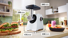 Мясорубка Bosch MFWS420W Мясорубка Bosch MFWS420W