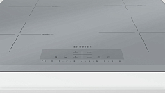 Индукционная варочная панель Bosch PUE659FB1E на 4 конфорки, шириной 59.2 см, темно-серебристый Индукционная варочная панель Bosch PUE659FB1E на 4 конфорки, шириной 59.2 см, темно-серебристый