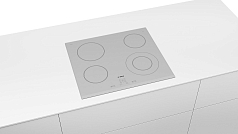 Электрическая варочная панель Bosch PKF652BB1E на 4 конфорки, шириной 59.2 см, белый Электрическая варочная панель Bosch PKF652BB1E на 4 конфорки, шириной 59.2 см, белый