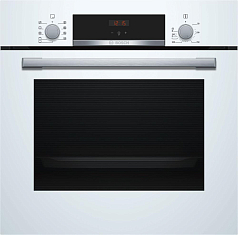 Духовой шкаф Bosch HBF534EW0R , электрический, шириной 59.4 см, белый, EcoClean очистка Духовой шкаф Bosch HBF534EW0R , электрический, шириной 59.4 см, белый, EcoClean очистка