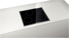 Индукционная варочная панель Bosch PIB 645F17E на 4 конфорки, шириной 58.3 см, черный Индукционная варочная панель Bosch PIB 645F17E на 4 конфорки, шириной 58.3 см, черный