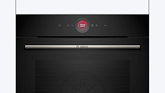 Духовой шкаф Bosch HBG7241B2 , электрический, шириной 59.4 см, черный, AquaClean очистка