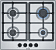 Газовая варочная панель Bosch PGP6B5B90R
