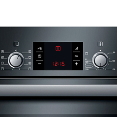 Духовой шкаф Bosch HBG 43T460 , электрический, шириной 59.5 см, черный, EcoClean очистка