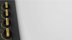 Газовая варочная панель Bosch PBP6B3B80 на 4 конфорки, шириной 58 см, черный