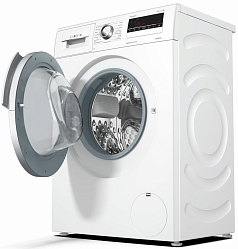 Стиральная машина Bosch WLN 24242OE 1200 об/мин, белый, инверторный EcoSilenceDrive двигатель
