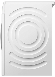 Стиральная машина Bosch WGG244ALSN 1400 об/мин, белый, инверторный EcoSilenceDrive двигатель