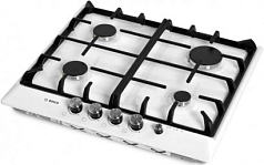 Газовая варочная панель Bosch PCP 612M90E на 4 конфорки, шириной 58 см, белый