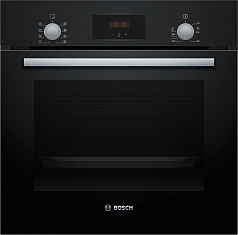 Духовой шкаф Bosch HBF113BA0Q , электрический, шириной 59.4 см, черный, AquaClean очистка