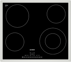 Электрическая варочная панель Bosch PKF 642F17 на 4 конфорки, шириной 58.3 см, черный Электрическая варочная панель Bosch PKF 642F17 на 4 конфорки, шириной 58.3 см, черный