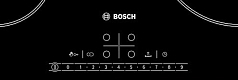 Индукционная варочная панель Bosch PIC 645F17E на 4 конфорки, шириной 58.4 см, черный Индукционная варочная панель Bosch PIC 645F17E на 4 конфорки, шириной 58.4 см, черный