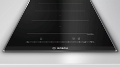 Индукционная варочная панель Bosch PXX375FB1E на 2 конфорки, шириной 30.6 см, черный Индукционная варочная панель Bosch PXX375FB1E на 2 конфорки, шириной 30.6 см, черный