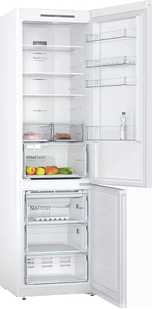 Двухкамерный холодильник Bosch KGN39UW27R preview 2