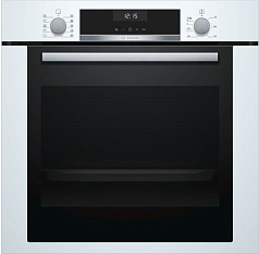 Духовой шкаф Bosch HBG337YW0R , электрический, шириной 59.4 см, белый, EcoClean очистка