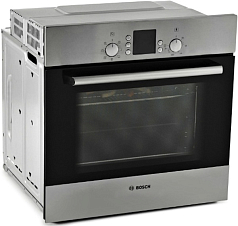 Духовой шкаф Bosch HBN 239E3 , электрический, шириной 59.5 см, нержавеющая сталь, традиционная очистка