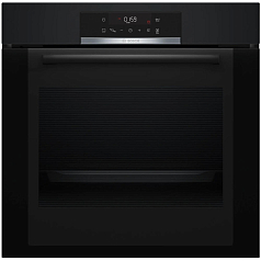 Духовой шкаф Bosch HBA372EB0 , электрический, шириной 59.4 см, черный, пиролитическая очистка Духовой шкаф Bosch HBA372EB0 , электрический, шириной 59.4 см, черный, пиролитическая очистка
