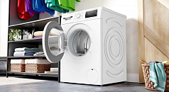 Стиральная машина Bosch WAN20007PL 1000 об/мин, белый, инверторный EcoSilenceDrive двигатель