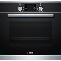 Духовой шкаф Bosch HBN559E3T , электрический, шириной 59.4 см, нержавеющая сталь, EcoClean очистка