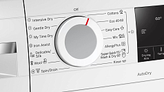 Стиральная машина Bosch WNA14400BY 1400 об/мин, белый, конденсационная сушка, инверторный EcoSilenceDrive двигатель