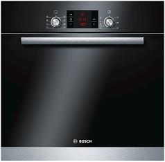 Духовой шкаф Bosch HBA22B150R , электрический, шириной 59.5 см, черный, EcoClean очистка