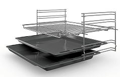 Духовой шкаф Bosch HBF114BW0R , электрический, шириной 59.4 см, белый, традиционная очистка