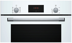 Духовой шкаф Bosch HBF114BV0R , электрический, шириной 59.4 см, белый, традиционная очистка
