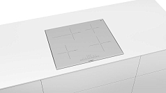 Индукционная варочная панель Bosch PIF672FB1E на 4 конфорки, шириной 60.6 см, белый Индукционная варочная панель Bosch PIF672FB1E на 4 конфорки, шириной 60.6 см, белый